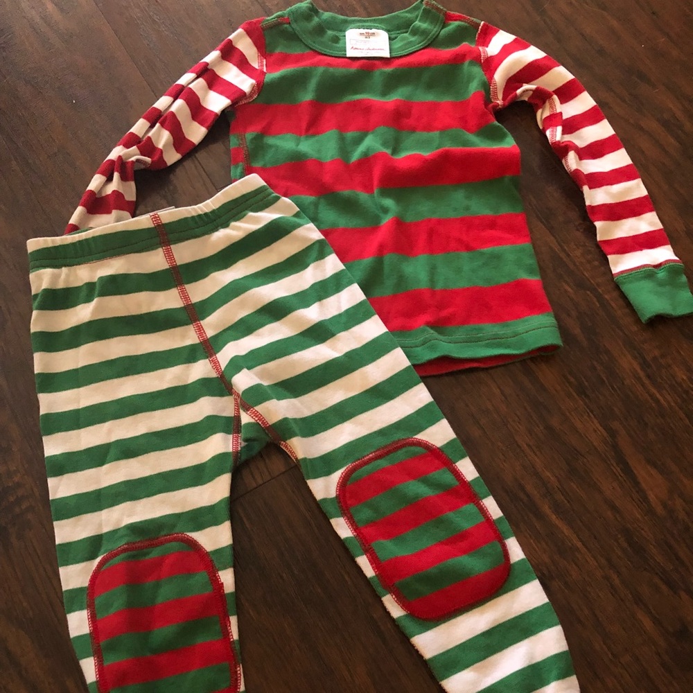 Hanna Andersson size 3 Christmas pjs