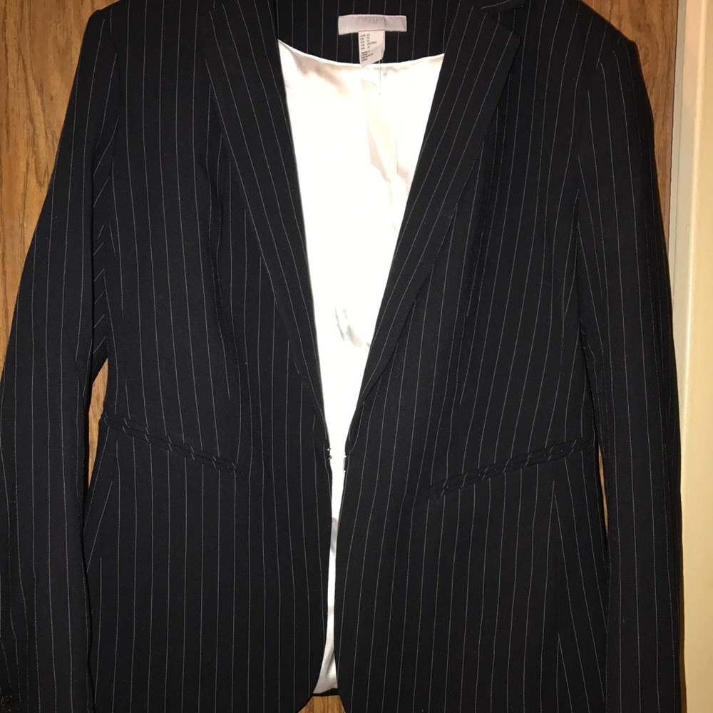 Striped Blazer