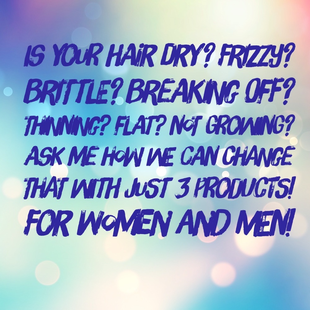 All natural anti-aging hair products.