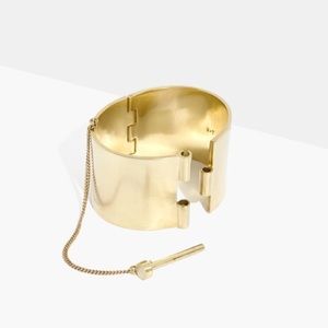 Madewell Rivet & Thread Pin Closure Bracelet