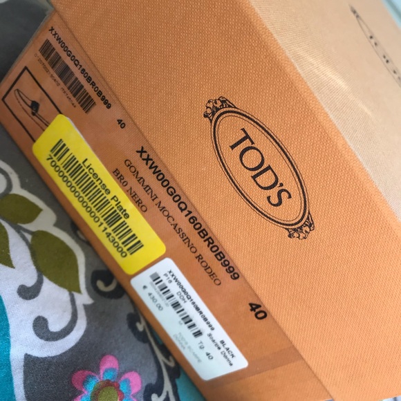 95% New Black Todd Loafer with Original Box - Picture 2 of 7