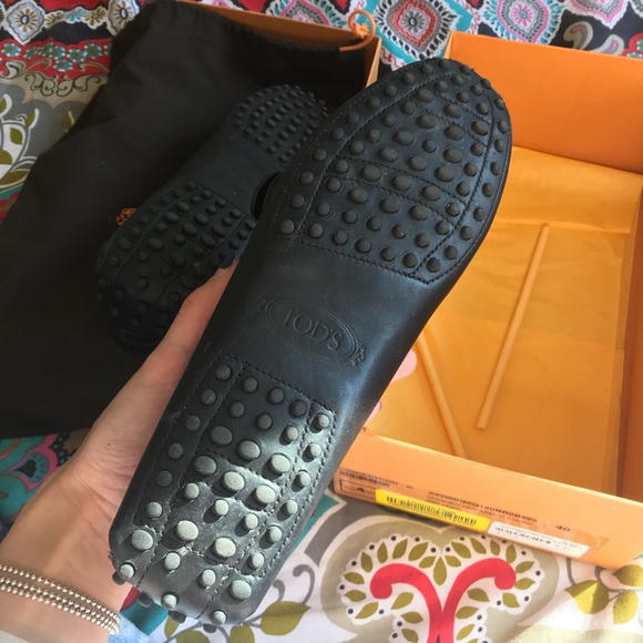 95% New Black Todd Loafer with Original Box - Picture 5 of 7