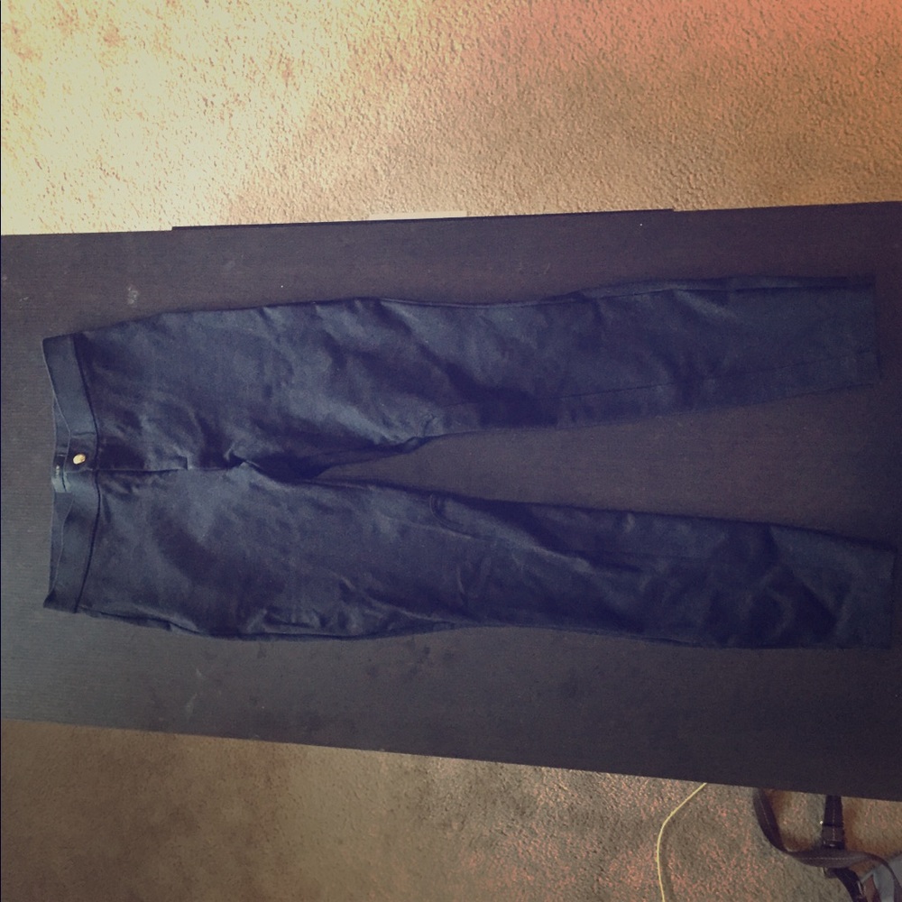 Black J Crew Pixie Pant