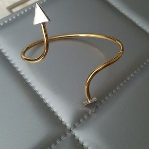 Gold and silver bracelet