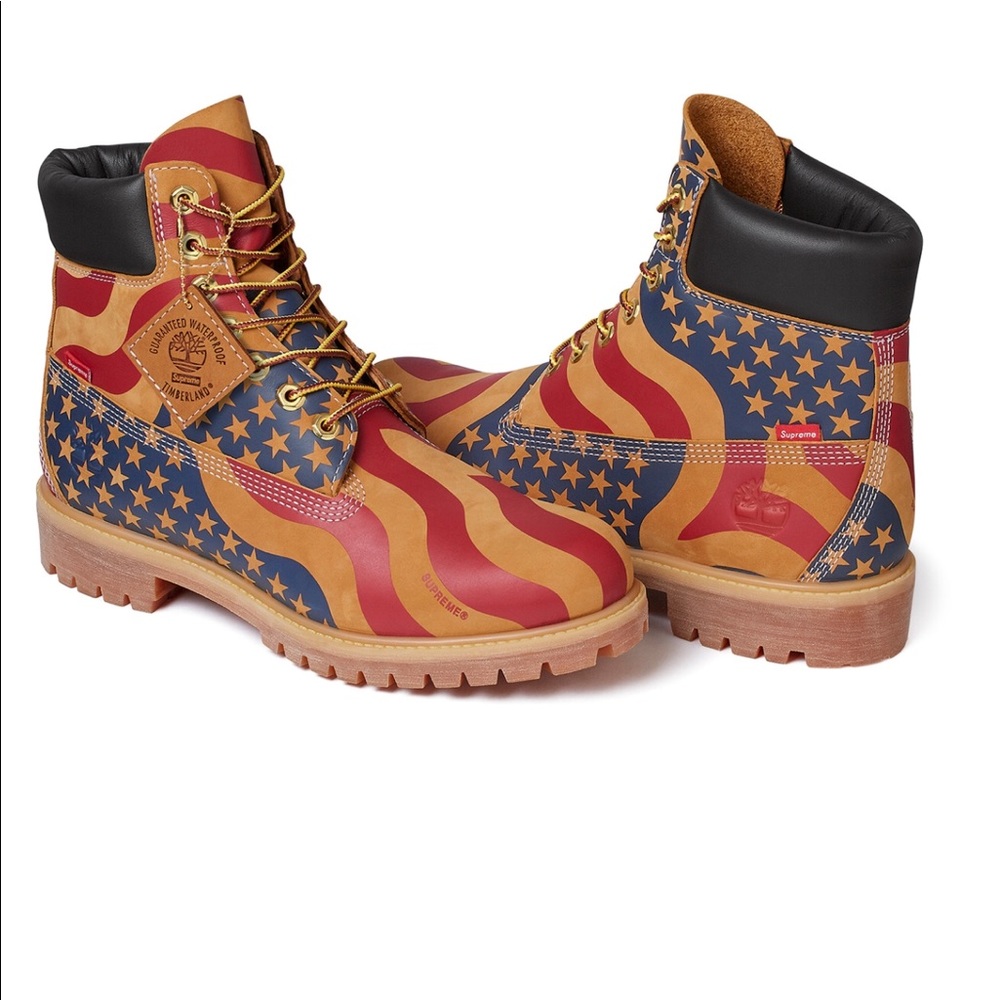 Supreme X Timberland 6 inch waterproof boots