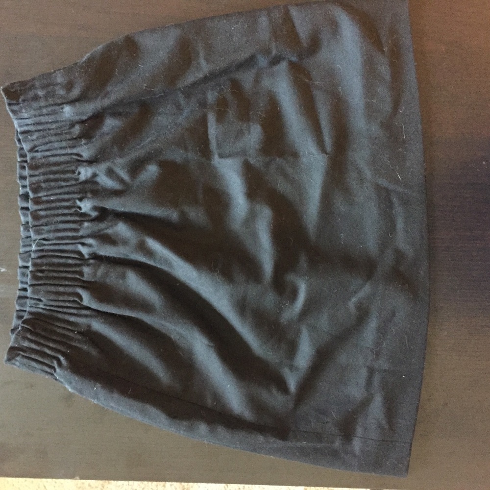 Black J. Crew Factory Sidewalk Skirt