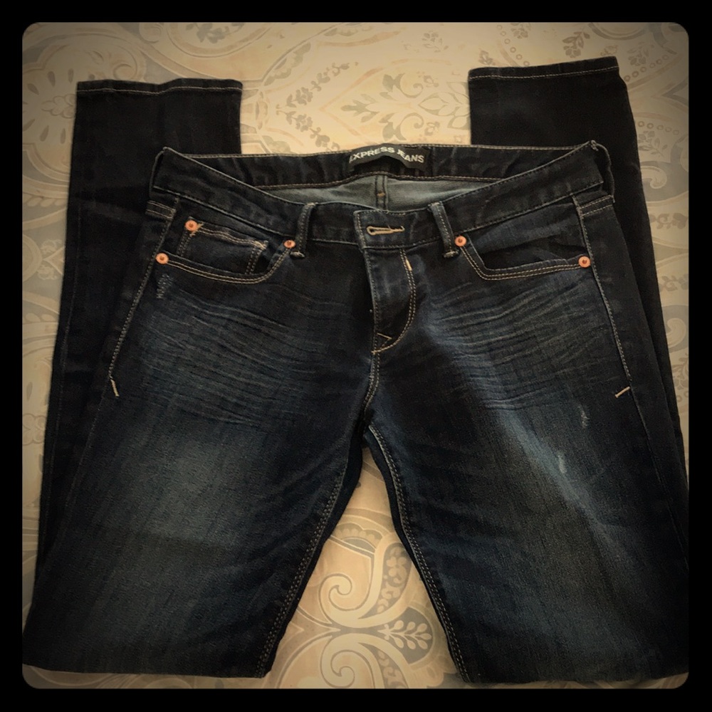 express ankle skinny jeans