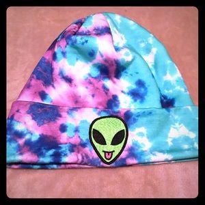 Tie-dye Alien Beanie