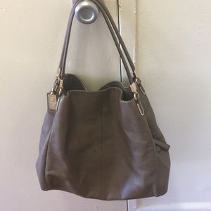 Coach leather bag