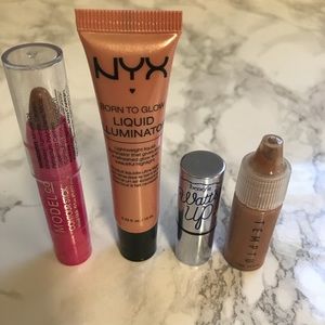 Highlight and Bronze Bundle•Benefit•NYX•Temptu•MC