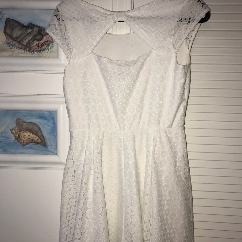 White dress