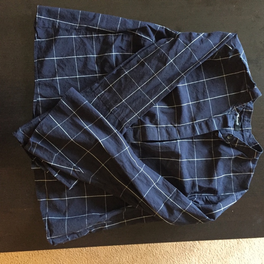 Boxy Bell Sleeve Madewell Button Down