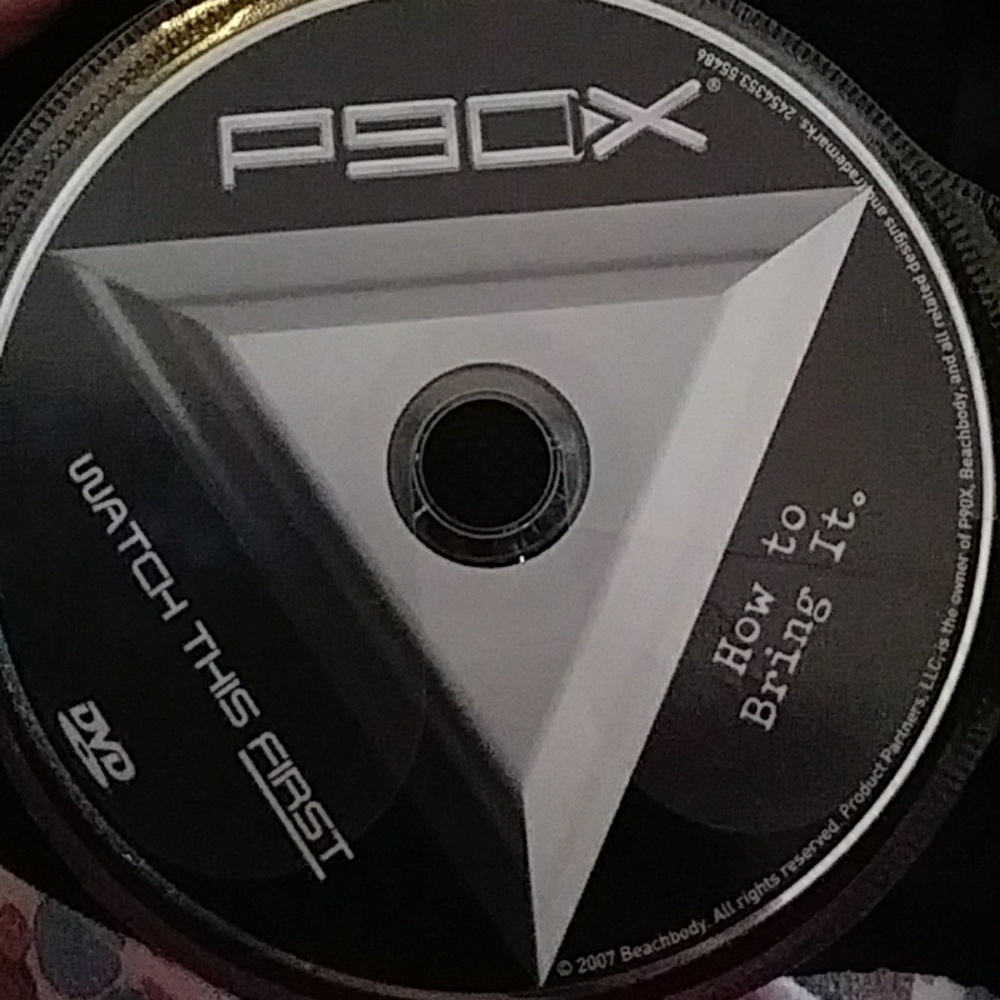P90X Complete DVD set!!  Practically brand new!