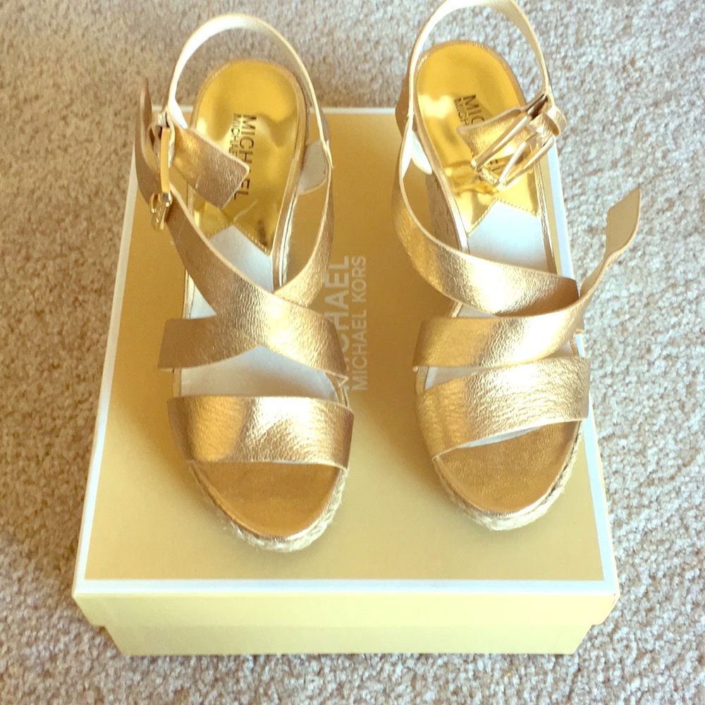 Michael Kors Sandal in original box worn twice
