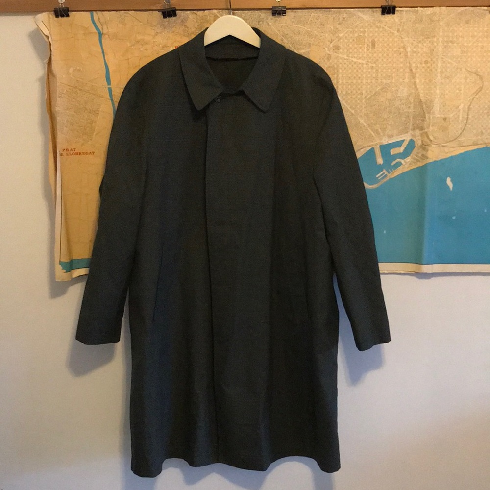 Greenwatch Plaid London Fog Raincoat