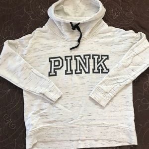 PINK Victoria’s Secret Cow-Neck Hoodie