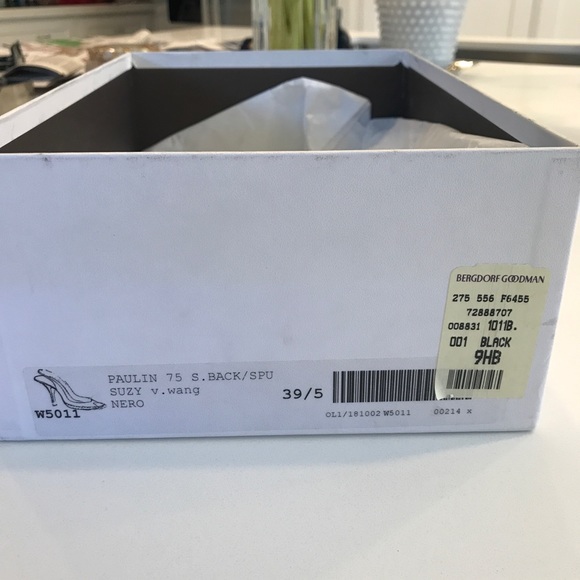 Vera Wang Peep-Toe Slingback Pumps - Picture 5 of 5