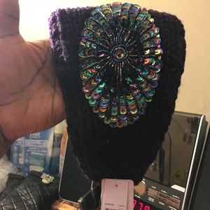 Knit head wrap