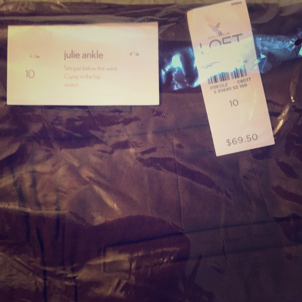 Loft Julie Ankle Pants