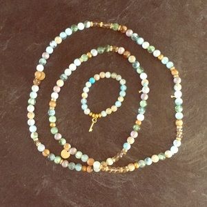 Chico’s bracelet and necklace set