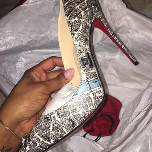 Louboutins multi color size 10