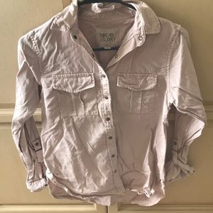 Light Pink Button-Down Shirt (juniors)