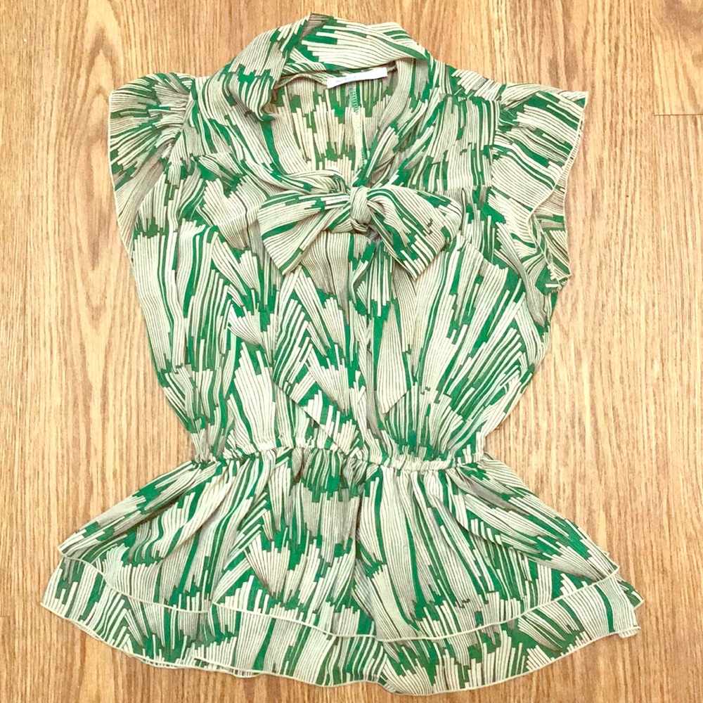 Retro peplum blouse by Peaches and Cream