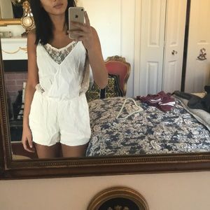 Laced One-Piece Romper