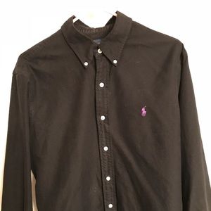 Black Ralph Lauren Polo Button Down