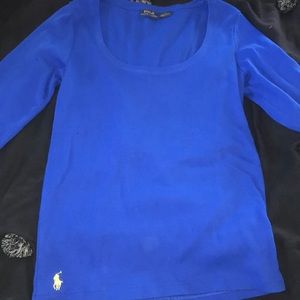 NWOT Royal Blue Polo Ralph Lauren Sweater
