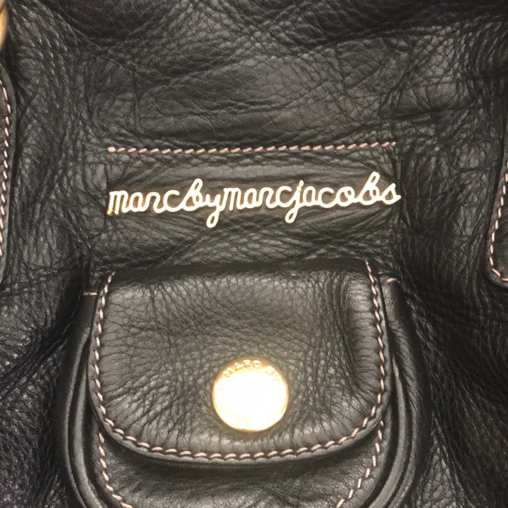Marc by Marc Jacobs Black Leather Bag - Picture 5 of 5