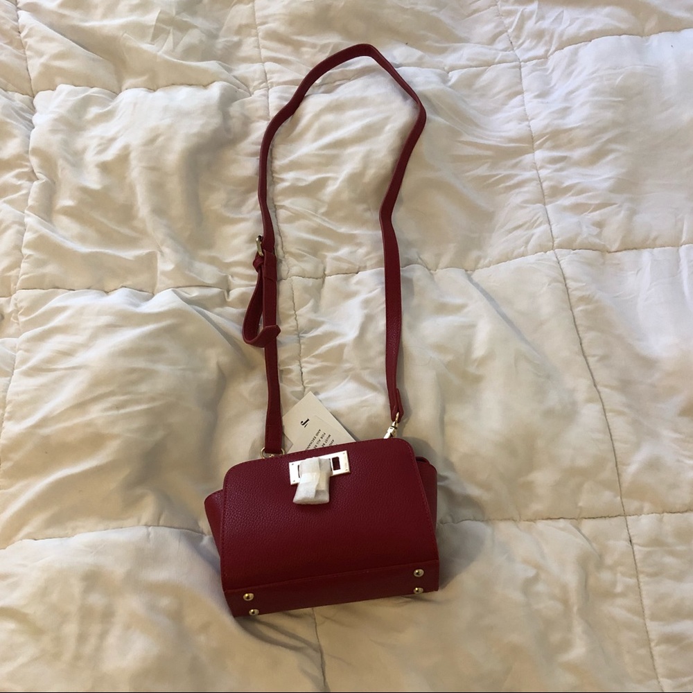 NWT red crossbody purse