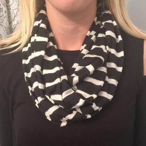 Striped Infinity Scarf