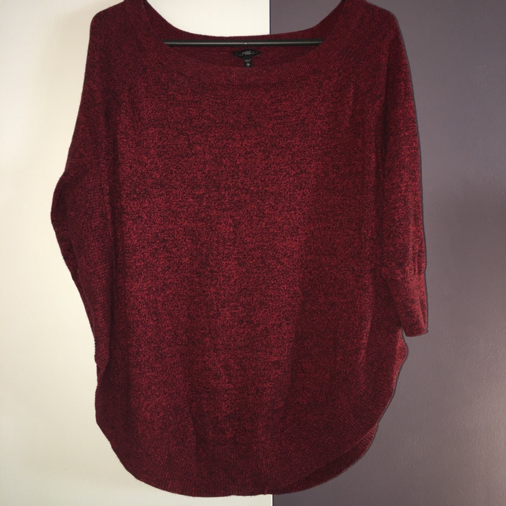 Express scoop neck sweater