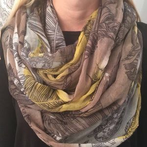 Feather Infinity Scarf