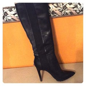 High heel boots
