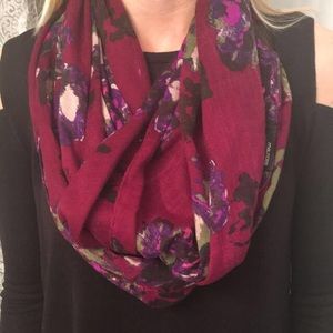Floral Infinity Scarf