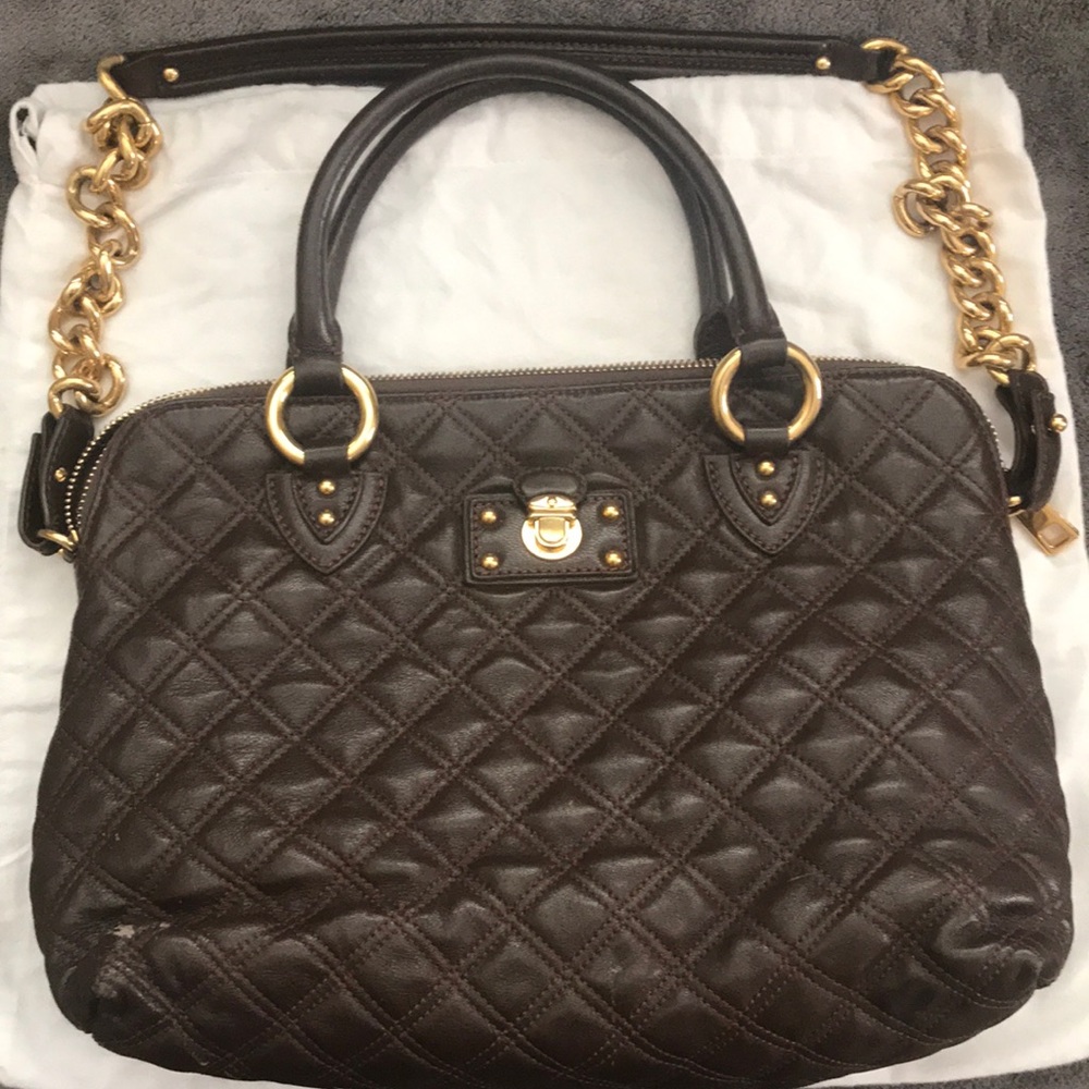 Marc Jacobs Brown Messenger Bag