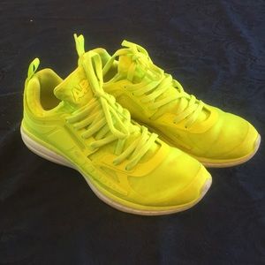 APL Ascend sneakers in neon yellow