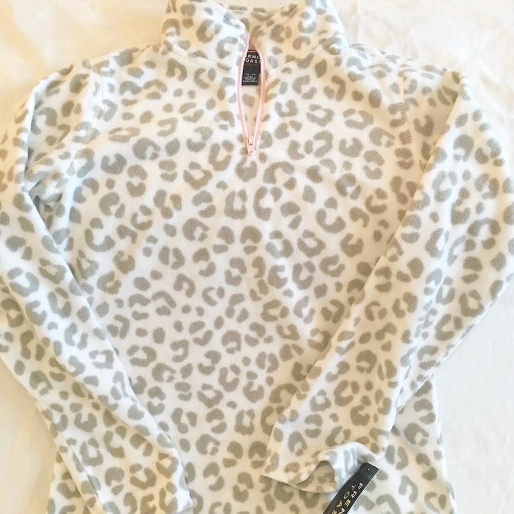 Sold -Girl's French Toast Fleece Pullover Sz 10-12