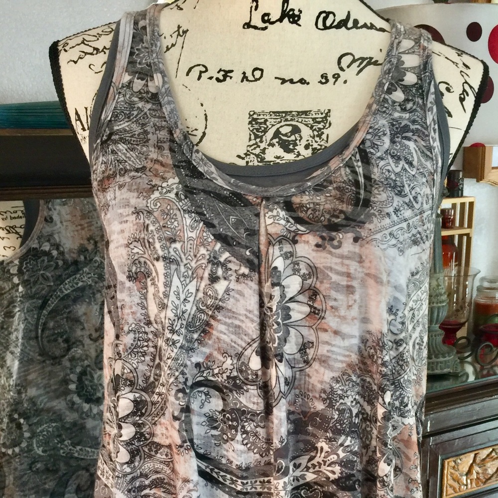2 pc tank top
