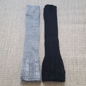 Fleece hand warmers gloves bundle