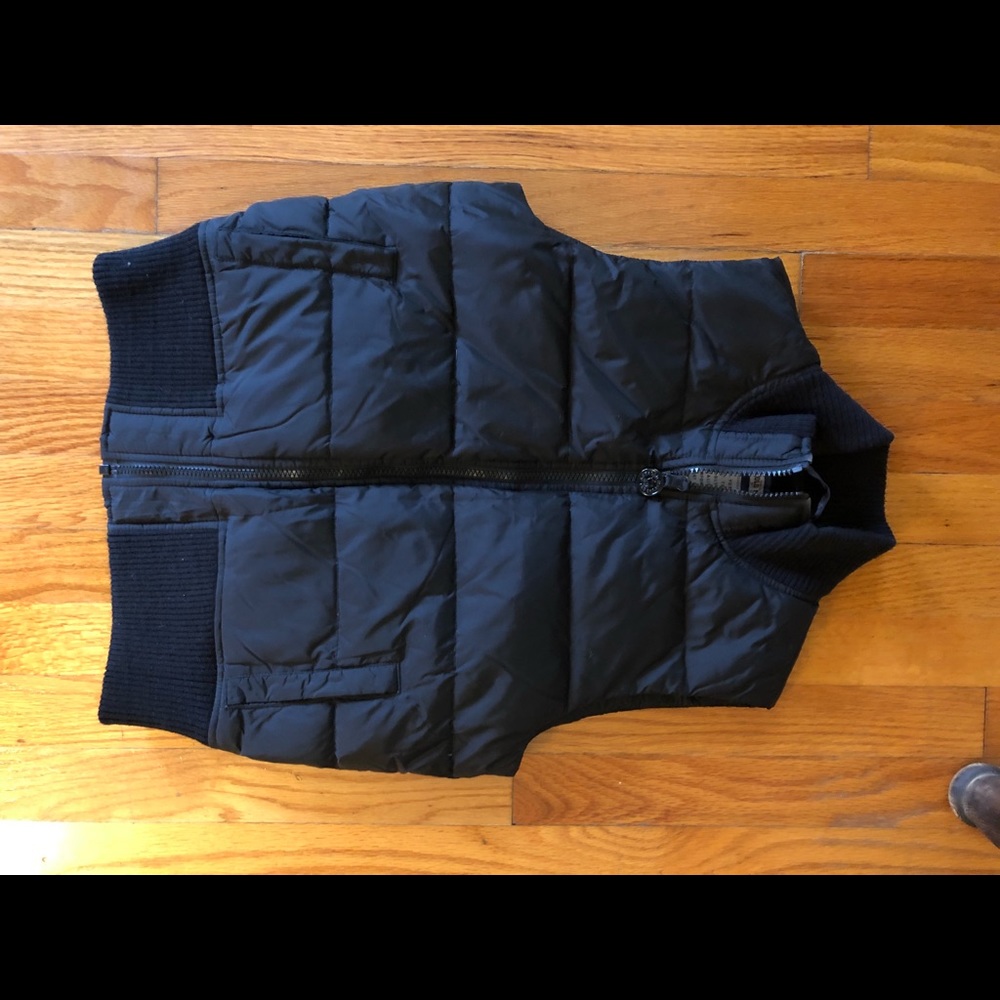 Old navy black puff vest