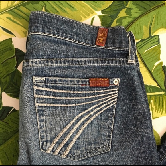 7 for All Mankind Dojo Flare Leg Jean - Picture 2 of 5