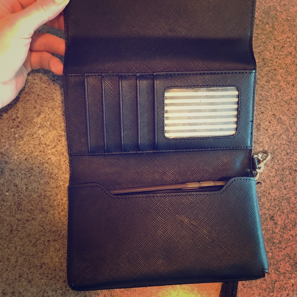 Kate Spade clutch wallet with phone pouch