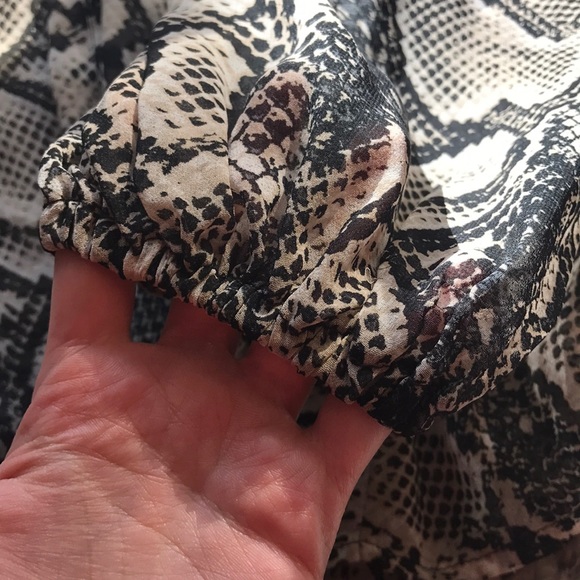 Sheer python print cardigan - Picture 4 of 4