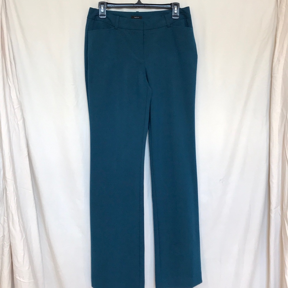 Worthington Modern Fit Pants Dark Teal