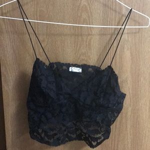 Black Lace Bralette