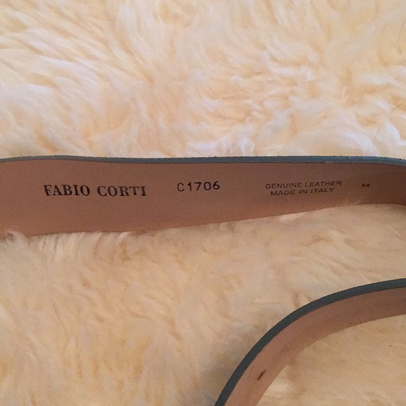 Fabio Corti leather belt medium main image 4