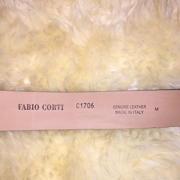 Fabio Corti leather belt medium main image 7
